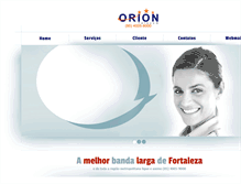 Tablet Screenshot of orion.oriontelecom.com.br